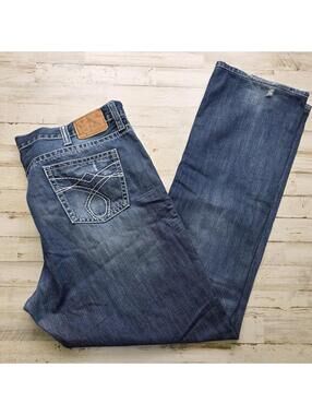 John B. Stetson 1014 Rocker Boot Leg Western Jeans Cowboy Fits 44x36